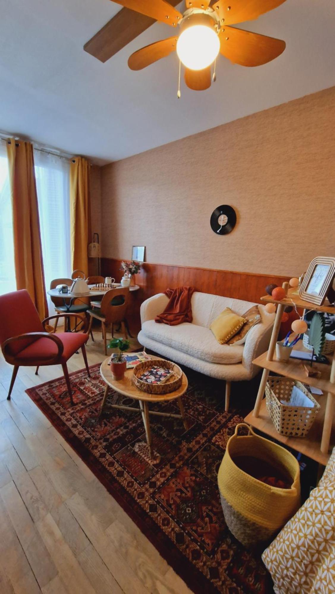 Studio 2 Pers Aux Inspirations 60S ชาลง-ซูร์-ซอน ภายนอก รูปภาพ